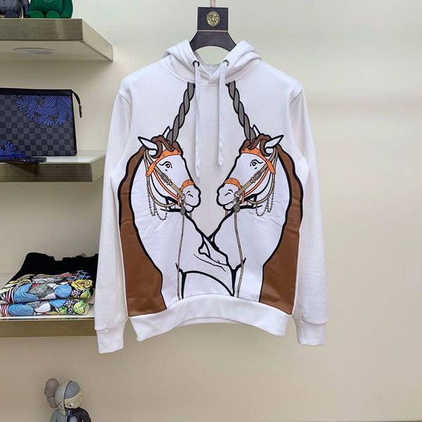 new autumn / winter 2020 unicorn print languid hooded sweater for men and women couples trend brand leisure long sleeve jacket
new autumn / winter 2020 unicorn print languid hooded sweater for men and women couples trend brand leisure long sleeve jacket
