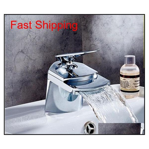 new modern waterfall basin mixer one handle brass material chromed popular for europe ma qylpek bde_luck 
new modern waterfall basin mixer one handle brass material chromed popular for europe ma qylpek bde_luck