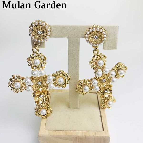 dangle & chandelier m&g vintage gold cross earringsfake pearl flower pendant luxury personality earrings jewelry women accessories, Silver
dangle & chandelier m&g vintage gold cross earringsfake pearl flower pendant luxury personality earrings jewelry women accessories, Silver