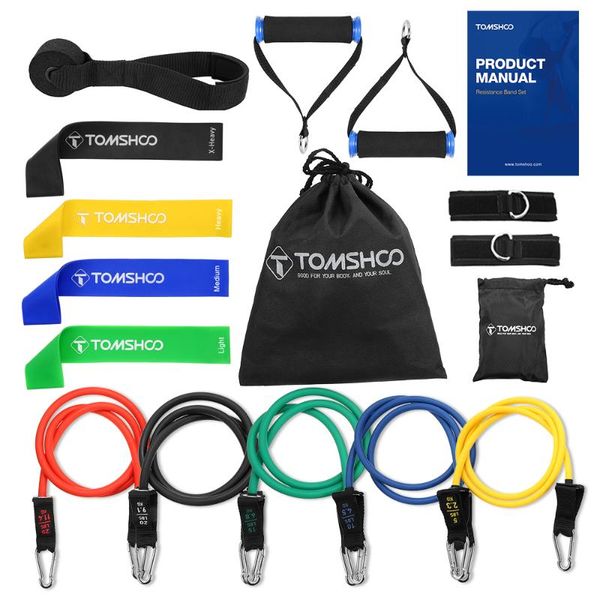диапазоны tomshoo 17pcs сопротивления набор тренировки фитнес упражнения rehab группы loop tube двери anchor голеностопного ремни тренажеры
диапазоны tomshoo 17pcs сопротивления набор тренировки фитнес упражнения rehab группы loop tube двери anchor голеностопного ремни тренажеры