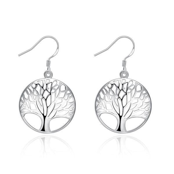 marked silver color women lady retro tree of life wedding party earring jewelry gift e738 h sqcttw, Golden
marked silver color women lady retro tree of life wedding party earring jewelry gift e738 h sqcttw, Golden