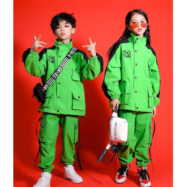 stage wear kid cool green hip hop dancing clothing pockets jacket coat casual cargo pants girls boys jazz dance costume clothes, Black;red
stage wear kid cool green hip hop dancing clothing pockets jacket coat casual cargo pants girls boys jazz dance costume clothes, Black;red