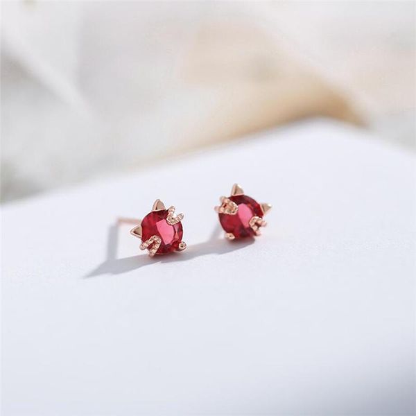 sole memory cute color crystal cat simple sweet romantic 925 sterling silver fashion female stud earrings sea547, Golden;silver
sole memory cute color crystal cat simple sweet romantic 925 sterling silver fashion female stud earrings sea547, Golden;silver