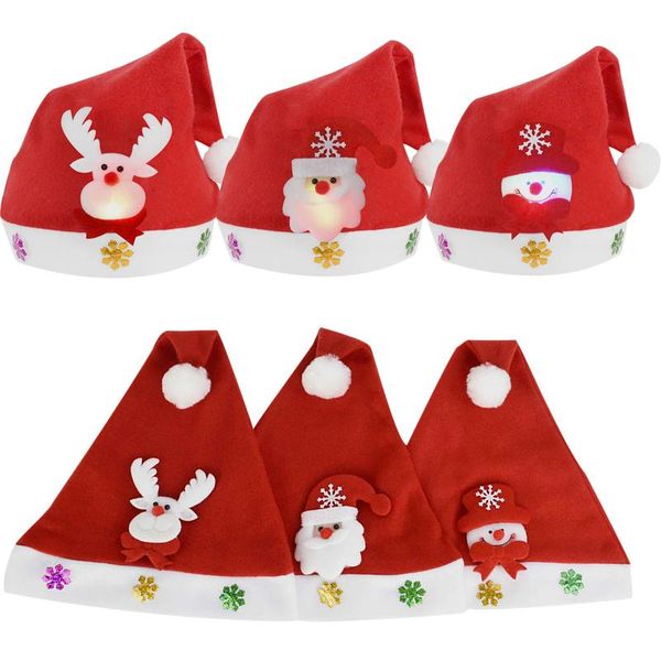 christmas decorations red hats cute snowman santa claus elk cap with flashing led lights for kids xmas party decor plush hat
christmas decorations red hats cute snowman santa claus elk cap with flashing led lights for kids xmas party decor plush hat