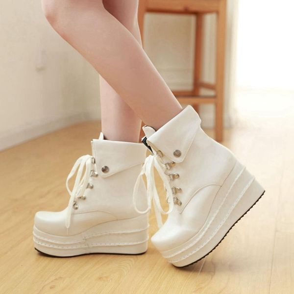 boots doratasia large size 42 autumn winter shoes women fashion flat platform ankle cosplay motorcycles boot, Black
boots doratasia large size 42 autumn winter shoes women fashion flat platform ankle cosplay motorcycles boot, Black