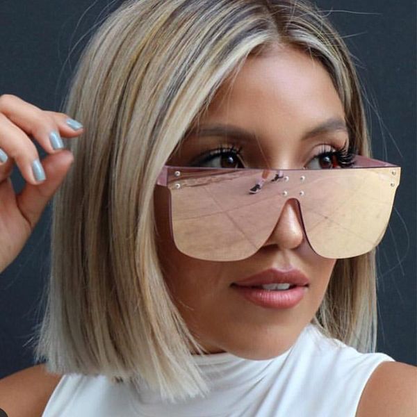 sunglasses trending rivet for women men big frame brand retro oversized sun glass elegant pink glasses gafas de sol uv400, White;black
sunglasses trending rivet for women men big frame brand retro oversized sun glass elegant pink glasses gafas de sol uv400, White;black