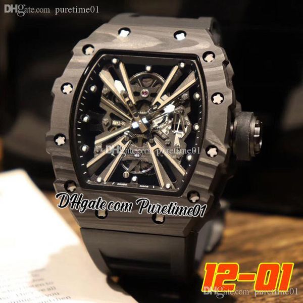 2022 carbon fiber miyota automatic mens watch all black skeleton dial rubber strap super edition puretime01 1201c3, Slivery;brown
2022 carbon fiber miyota automatic mens watch all black skeleton dial rubber strap super edition puretime01 1201c3, Slivery;brown