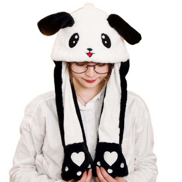 beanie/skull caps children short plush cute 3d cartoon panda animal hat with moving ears double airbag paws warm earflap cap toy party, Blue;gray
beanie/skull caps children short plush cute 3d cartoon panda animal hat with moving ears double airbag paws warm earflap cap toy party, Blue;gray