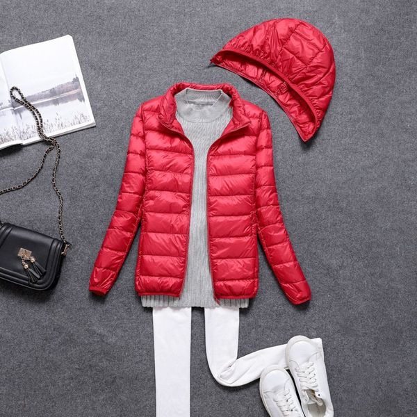 2021 new ultra light women duck down jacket feather coat windproof warm lightweight hat detachable jackets owld, Black
2021 new ultra light women duck down jacket feather coat windproof warm lightweight hat detachable jackets owld, Black