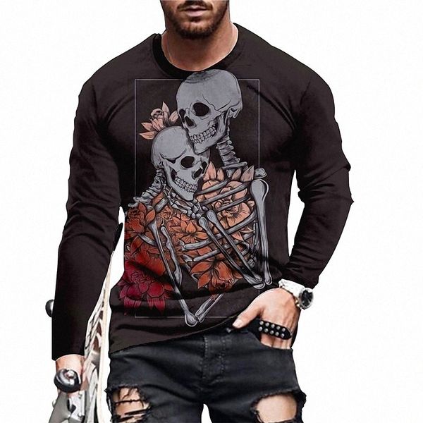 men's t shirt 3d print graphic prints skull skeleton crew neck daily holiday print long sleeve casual designer big and tall black y69n, White;black
men's t shirt 3d print graphic prints skull skeleton crew neck daily holiday print long sleeve casual designer big and tall black y69n, White;black