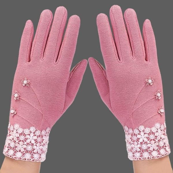five fingers gloves chsdcsi cashmere bow full finger mittens womens touched screen fashion elegant winter ladies lace warm wrist guantes, Blue;gray
five fingers gloves chsdcsi cashmere bow full finger mittens womens touched screen fashion elegant winter ladies lace warm wrist guantes, Blue;gray