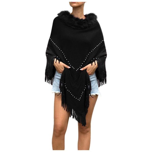 women's winter knit cashmere horn shore cardigan sweater coat smoothsuit cape shawl fur collar cape solid color sweater coats, Black;brown
women's winter knit cashmere horn shore cardigan sweater coat smoothsuit cape shawl fur collar cape solid color sweater coats, Black;brown