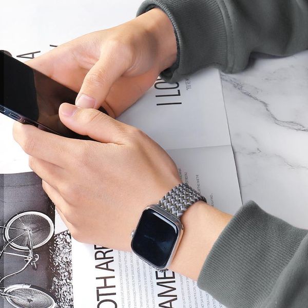 braided solo loop for watch band 44mm 40mm 38mm 42mm fabric nylon elastic belt bracelet iwatch series qylucr, Black;brown
braided solo loop for watch band 44mm 40mm 38mm 42mm fabric nylon elastic belt bracelet iwatch series qylucr, Black;brown