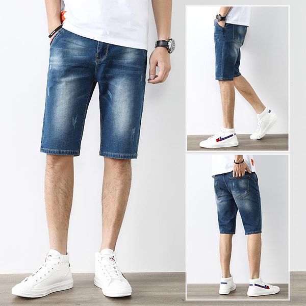 men's shorts large size leisure mens ripped short jeans summer cotton breathable washed denim tearing male, White;black
men's shorts large size leisure mens ripped short jeans summer cotton breathable washed denim tearing male, White;black