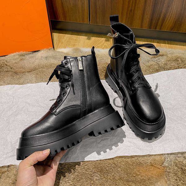 martin women's british style 2021 new summer thin versatile motorcycle thick soled short spring and autumn single boots, Black
martin women's british style 2021 new summer thin versatile motorcycle thick soled short spring and autumn single boots, Black