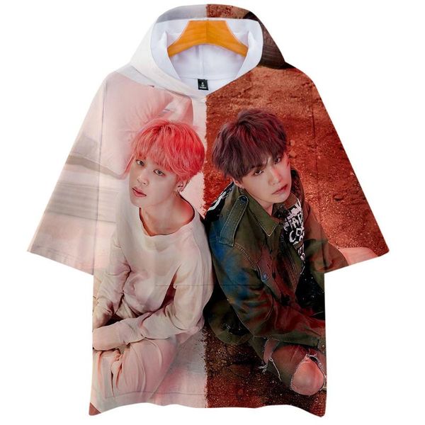 women's hoodies & sweatshirts harajuku streetwear 3d kpop hooded shirts men/women short sleeve kawaii k- clothes female hip hop hoodie, Black
women's hoodies & sweatshirts harajuku streetwear 3d kpop hooded shirts men/women short sleeve kawaii k- clothes female hip hop hoodie, Black