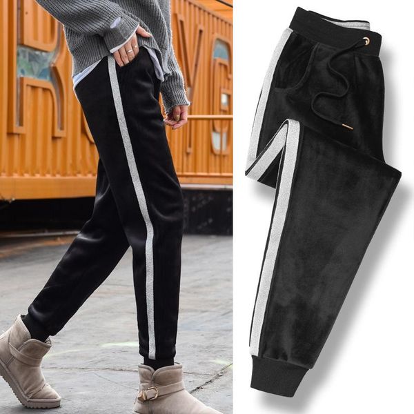 women's pants autumn winter joggers for women korean style sweatpants woman high waist trousers 2020 ropa de mujer pph2328, Black;white
women's pants autumn winter joggers for women korean style sweatpants woman high waist trousers 2020 ropa de mujer pph2328, Black;white