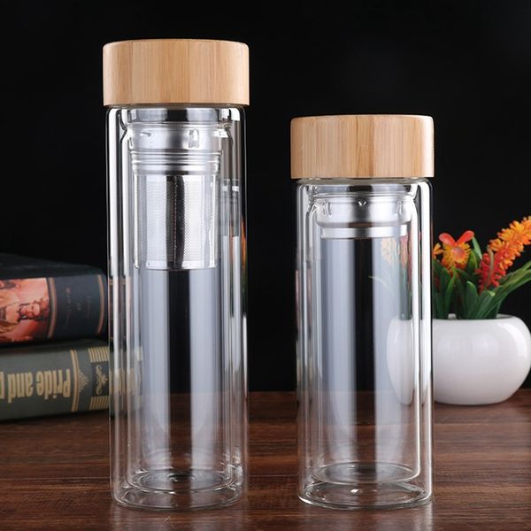 portable bamboo lid water cups double walled glass tea tumbler strainer infuser basket glass transparent water bottles vt1805
portable bamboo lid water cups double walled glass tea tumbler strainer infuser basket glass transparent water bottles vt1805