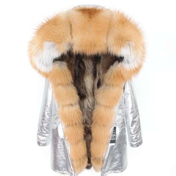 women's winter 2021 new clothes fox skin big parker section medium long detachable raccoon park fur lining bhgi, Black
women's winter 2021 new clothes fox skin big parker section medium long detachable raccoon park fur lining bhgi, Black