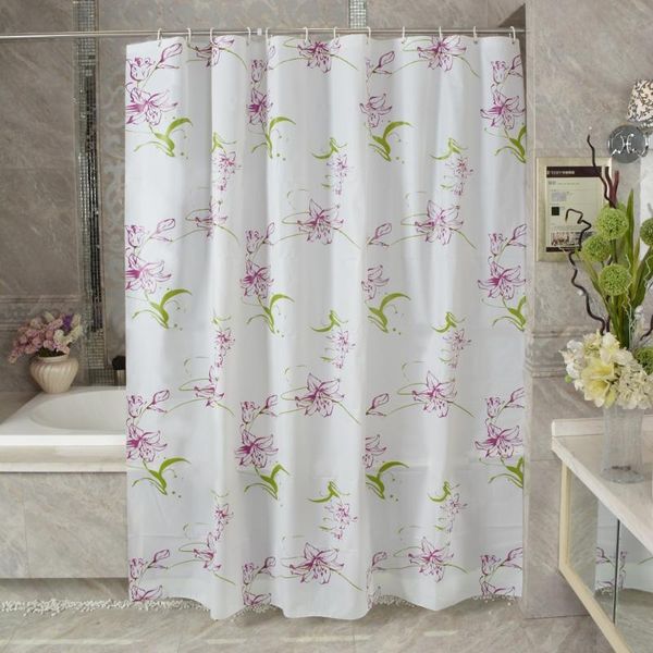 shower curtains peva curtain purple lily bathroom toilet partition waterproof mouldproof
shower curtains peva curtain purple lily bathroom toilet partition waterproof mouldproof