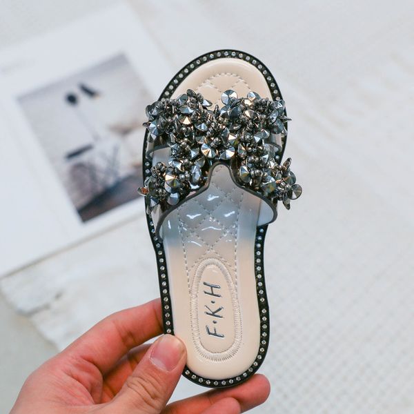 flat little casual shoes summer children kids bowknot slipper baby sandals slides for girls size 27-36, Black
flat little casual shoes summer children kids bowknot slipper baby sandals slides for girls size 27-36, Black