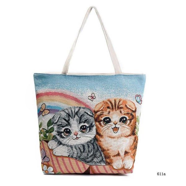 cute cats printing lady canvas shoulder bag women large capacity handbag female shopping bag zipper casual tote
cute cats printing lady canvas shoulder bag women large capacity handbag female shopping bag zipper casual tote