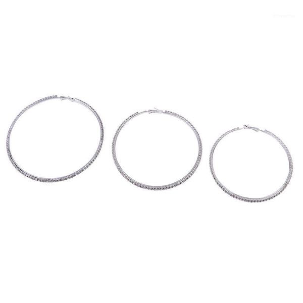new fashion retro classic big hoop earrings for women full of diamonds trendy female oversized earrings1, Golden;silver
new fashion retro classic big hoop earrings for women full of diamonds trendy female oversized earrings1, Golden;silver