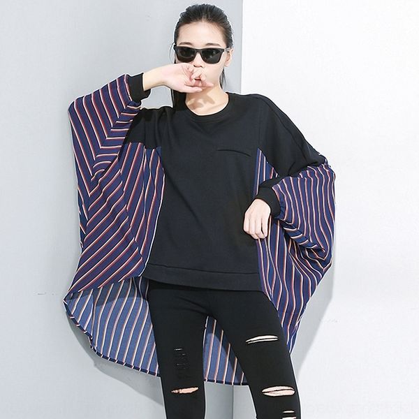 hoa2o новой осени 2019 сшитых шеи t экипажа stripedshirtt-рубашка темной улицы личность стиль летучей мыши рубашка 19-8678 agdlc, White
hoa2o новой осени 2019 сшитых шеи t экипажа stripedshirtt-рубашка темной улицы личность стиль летучей мыши рубашка 19-8678 agdlc, White