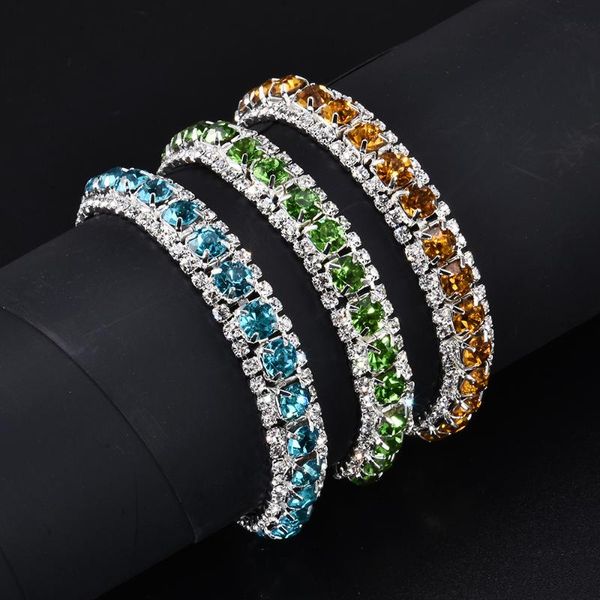 2020 новая мода женщины кристалл rhinestone теннис браслет свадебные аксессуары браслет кристмас оптом, Black
2020 новая мода женщины кристалл rhinestone теннис браслет свадебные аксессуары браслет кристмас оптом, Black