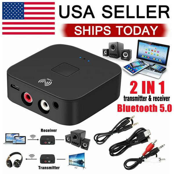 new bluetooth 5.0 receiver wireless 3.5mm jack aux nfc to 2 rca audio stereo adapter rca/aux bluetooth music receiver for mobile phones pc
new bluetooth 5.0 receiver wireless 3.5mm jack aux nfc to 2 rca audio stereo adapter rca/aux bluetooth music receiver for mobile phones pc