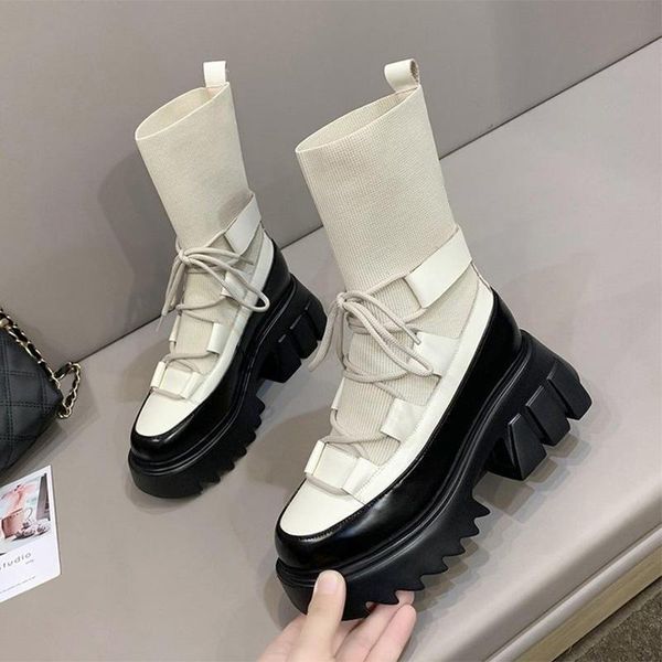 winter autumn women's shoes ankle boots ladies stretch fabric pu leather footwear lace up chunky block heel boots female 2020, Black
winter autumn women's shoes ankle boots ladies stretch fabric pu leather footwear lace up chunky block heel boots female 2020, Black