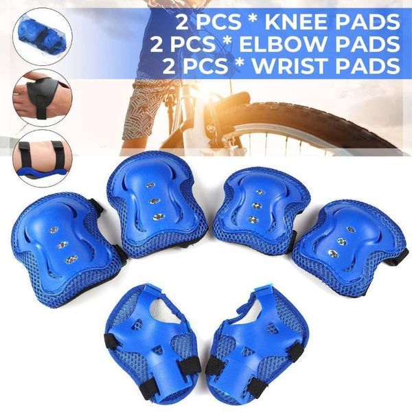 6pcs/set kids children outdoor sports protective gear knee elbow pads riding wrist guards roller skating safety protection1, Black;gray
6pcs/set kids children outdoor sports protective gear knee elbow pads riding wrist guards roller skating safety protection1, Black;gray