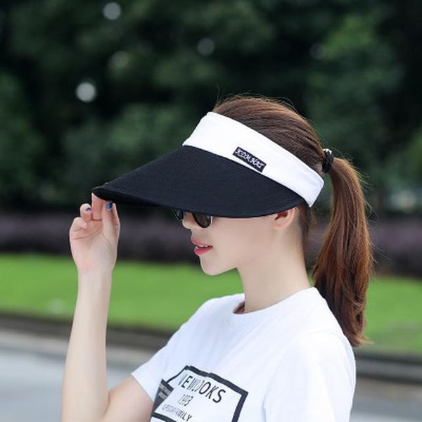 2018 new brands sunscreen baseball hats for men women empty visor sports cap fitted summer hats bone cap gorras casquette bbycsw, Black;white
2018 new brands sunscreen baseball hats for men women empty visor sports cap fitted summer hats bone cap gorras casquette bbycsw, Black;white
