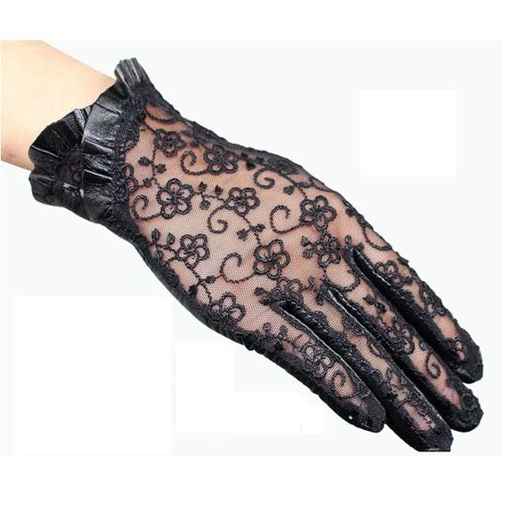 five fingers gloves 2021 medival lolita women lace genuine leather unlined nappa lambskin wrist sunscreen glove, Blue;gray
five fingers gloves 2021 medival lolita women lace genuine leather unlined nappa lambskin wrist sunscreen glove, Blue;gray
