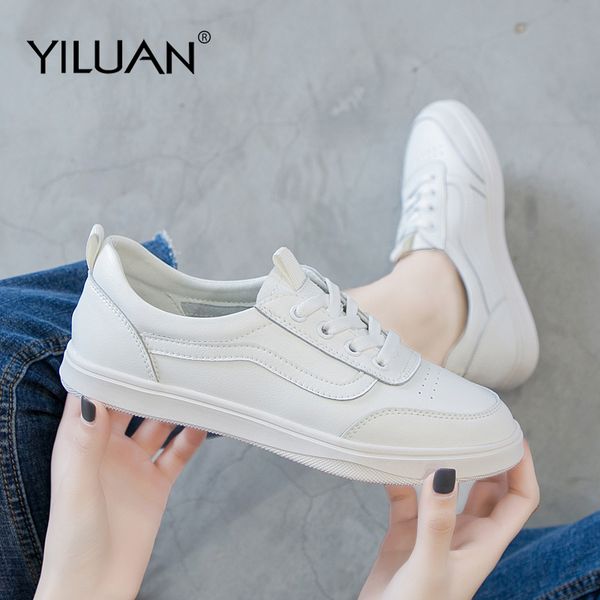 yiluan women casual shoes white genuine leather shoes lace up female shoes fashion students sneakers women 1006, Black;white
yiluan women casual shoes white genuine leather shoes lace up female shoes fashion students sneakers women 1006, Black;white