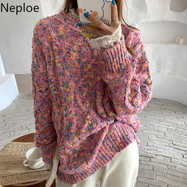 neploe chic color dots knitted pullovers winter clothes 2020 knitwear ribbed sweaters women oversied outwear jumper coat 4f689, White;black
neploe chic color dots knitted pullovers winter clothes 2020 knitwear ribbed sweaters women oversied outwear jumper coat 4f689, White;black