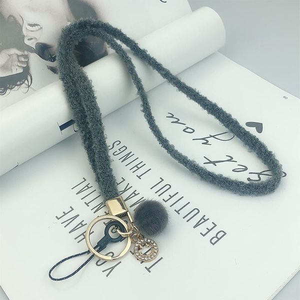new furry lanyard strap for keychain id badge holder choker bling smiley little hairy ball neck rope mobile phone accessories h jllyag
new furry lanyard strap for keychain id badge holder choker bling smiley little hairy ball neck rope mobile phone accessories h jllyag