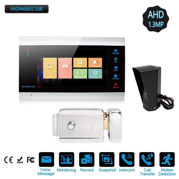 homsecur 960p ahd1.3mp video door phone intercom system with dual-way intercom,electric lock supported (bm705hd-b+bc011hd-b
homsecur 960p ahd1.3mp video door phone intercom system with dual-way intercom,electric lock supported (bm705hd-b+bc011hd-b