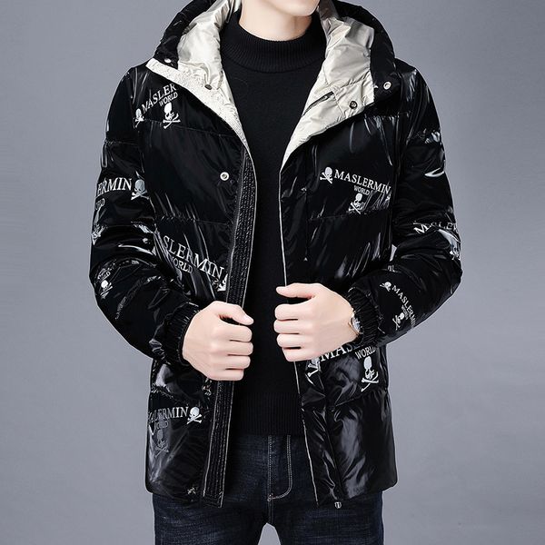 2020 new men's lightweight down jacket casual hooded warm heating down jacket jacket quality assurance, Black 
2020 new men's lightweight down jacket casual hooded warm heating down jacket jacket quality assurance, Black