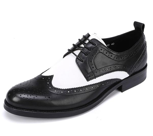 brand fashion spring autumn new men brogue shoes bullock men dress shoes man wedding shoes lace-up mixed color white/black
brand fashion spring autumn new men brogue shoes bullock men dress shoes man wedding shoes lace-up mixed color white/black
