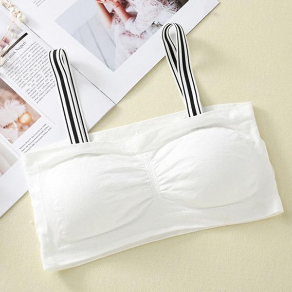 bras woman crop wire bra wrapped chest prevent exposed strapless underwear, Red;black
bras woman crop wire bra wrapped chest prevent exposed strapless underwear, Red;black