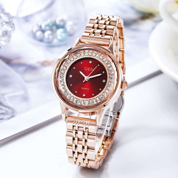 gedi new steel atmospheric band diamond watch korean fashion casual waterproof versatile women's watch n77y, Slivery;brown
gedi new steel atmospheric band diamond watch korean fashion casual waterproof versatile women's watch n77y, Slivery;brown