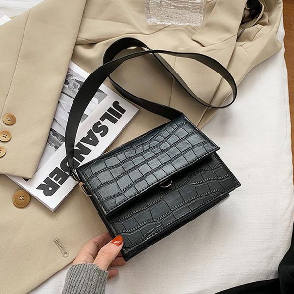 shoulder bags crocodile pattern small for women 2021 pu leather underarm elegant female mini square handbags bolsa feminina
shoulder bags crocodile pattern small for women 2021 pu leather underarm elegant female mini square handbags bolsa feminina
