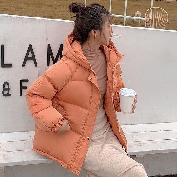 fashion warm thick winter jacket women new short hooded parka casual oversize coat female office lady 201110, Black
fashion warm thick winter jacket women new short hooded parka casual oversize coat female office lady 201110, Black