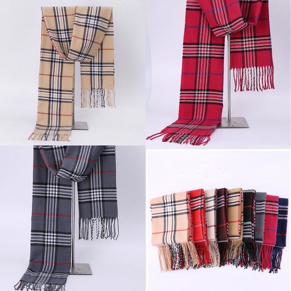 scarves men women plaid autumn winter scarf warm 190*32cm fashion casual scarfs cashmere bufandas hombre, Blue;gray
scarves men women plaid autumn winter scarf warm 190*32cm fashion casual scarfs cashmere bufandas hombre, Blue;gray