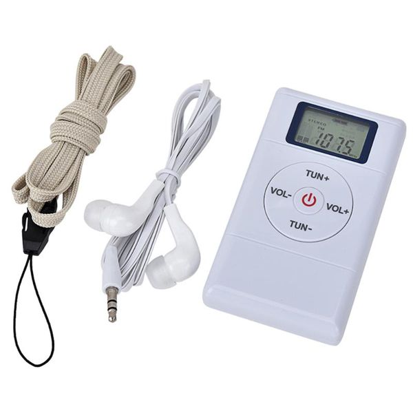 radio mini fm stereo dsp digital clip-on conference receiver 60-108mhz with earphone lanyard hrd-109
radio mini fm stereo dsp digital clip-on conference receiver 60-108mhz with earphone lanyard hrd-109