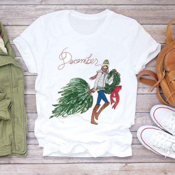 women tree fashion gift new year printing 90s merry christmas print lady t-shirts t shirt ladies graphic female tee t-shirt, White
women tree fashion gift new year printing 90s merry christmas print lady t-shirts t shirt ladies graphic female tee t-shirt, White