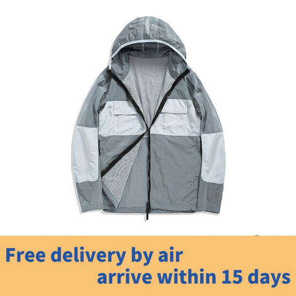 stone pirates 19ss metal nylon thin hooded jacket shirt tear resistant wear-resistant material coat ing, Black;brown
stone pirates 19ss metal nylon thin hooded jacket shirt tear resistant wear-resistant material coat ing, Black;brown