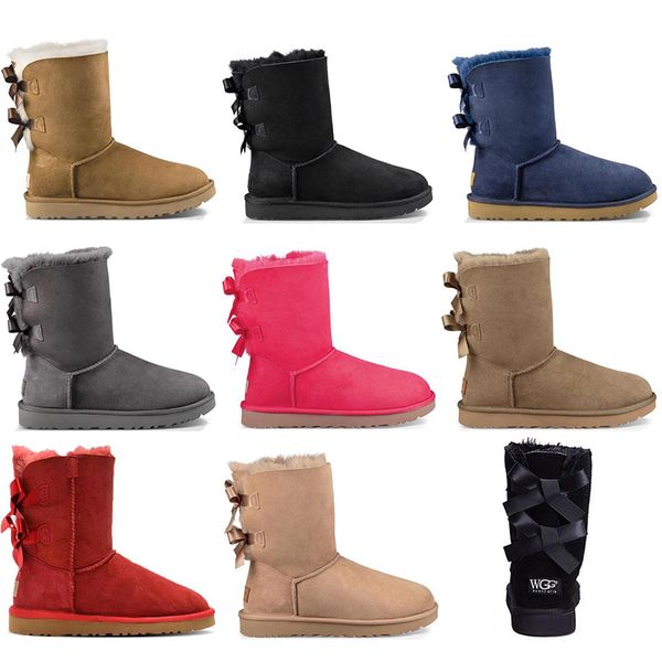 2020 мода мужчины женщины классический базовый snow boots длинные голеностопного короткий лук fur ботильоны зима розовый черный каштан ботин, Black
2020 мода мужчины женщины классический базовый snow boots длинные голеностопного короткий лук fur ботильоны зима розовый черный каштан ботин, Black