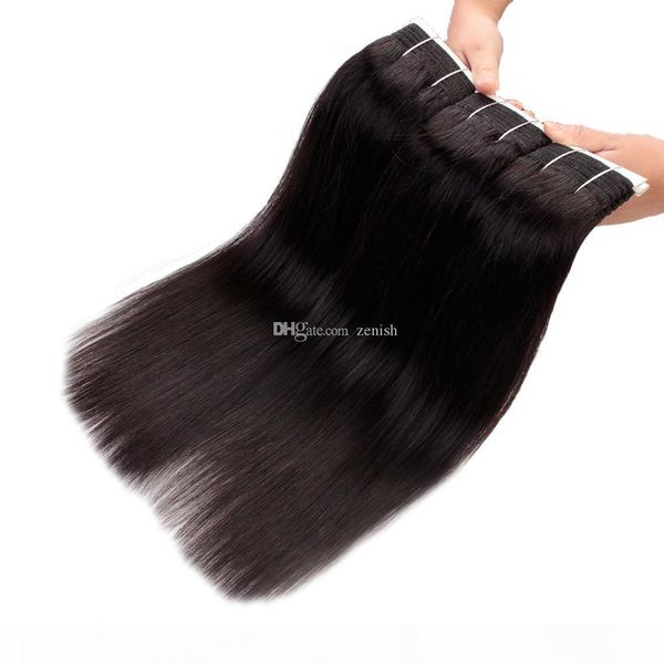 brazilian virgin hair 3 bundles straight unprocessed peruvian human hair weft natural color malaysian indian human hair extensions, Black
brazilian virgin hair 3 bundles straight unprocessed peruvian human hair weft natural color malaysian indian human hair extensions, Black